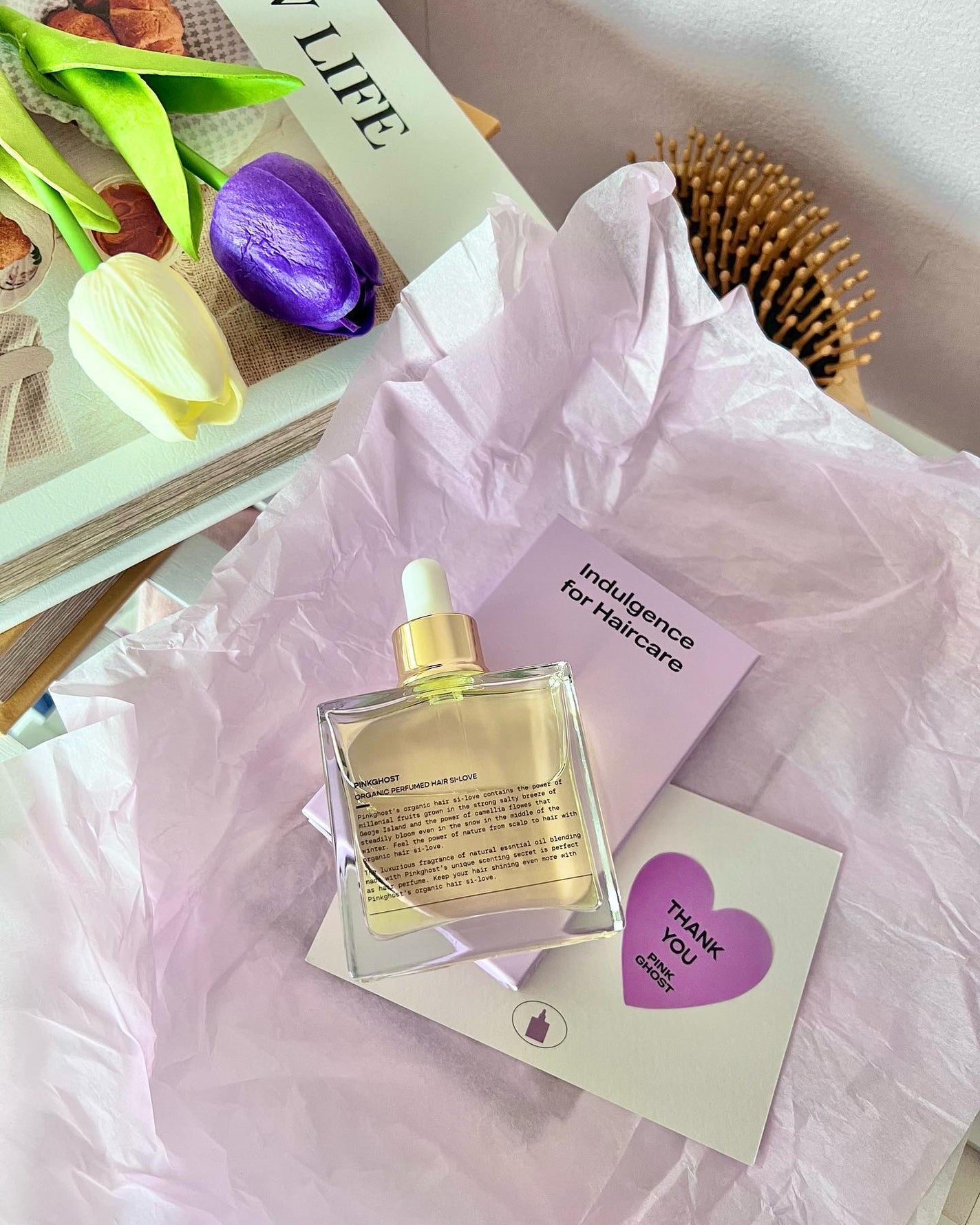 オーガニックヘアシロップ/PINKGHOST/ヘアオイルを使ったクチコミ(2枚目)