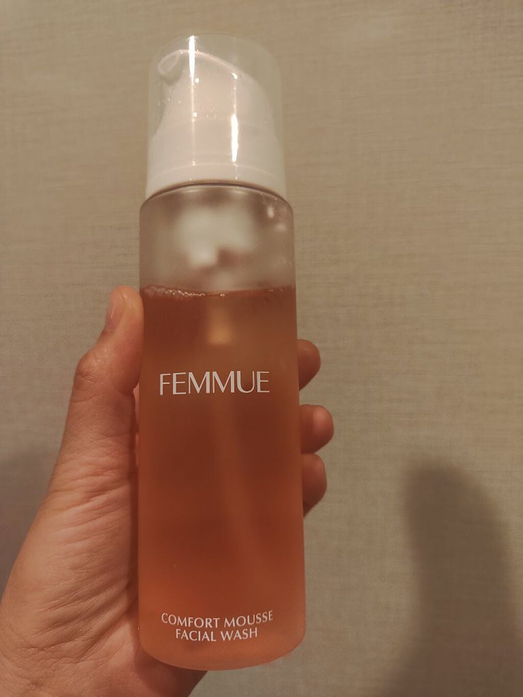 コンフォート ムースウォッシュ/FEMMUE/泡洗顔を使ったクチコミ(1枚目)