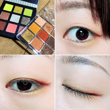 Pressed Powder Eye Shadow PEACH/Beauty glazed/パウダーアイシャドウを使ったクチコミ（3枚目）