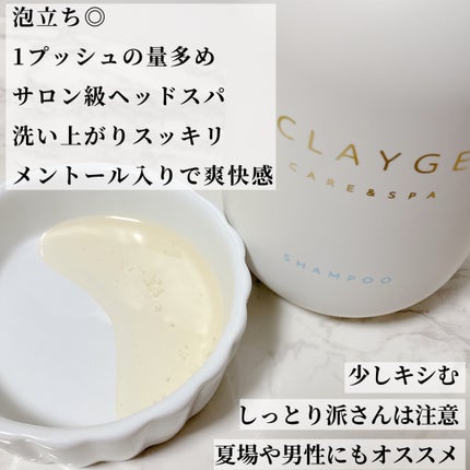 シャンプー/トリートメント SR/CLAYGE/市販シャンプーを使ったクチコミ(2枚目)