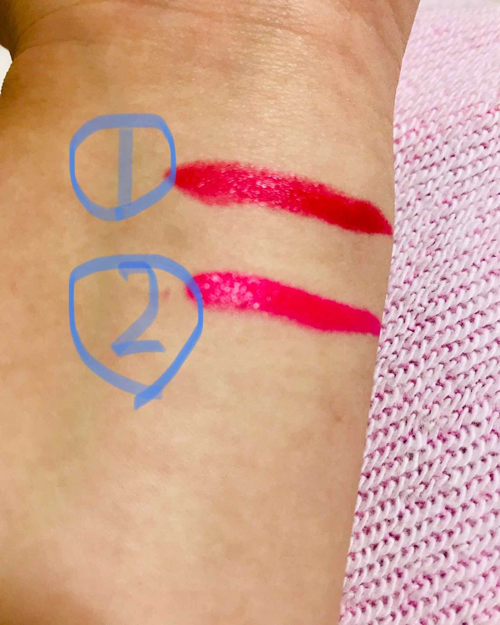 カラーセンセーショナル リップスティック A /MAYBELLINE NEW YORK/口紅を使ったクチコミ（2枚目）