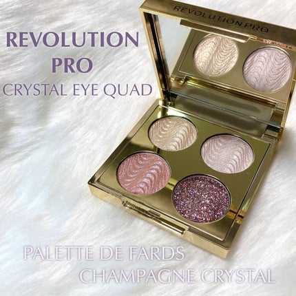 クリスタルアイクォード/REVOLUTION PRO/アイシャドウパレットを使ったクチコミ(1枚目)