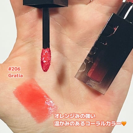 ブラーグロイリップティント/Dinto/リップティントを使ったクチコミ(2枚目)