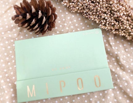 アイシャドウ&チーク/MiPOO/アイシャドウパレットを使ったクチコミ(1枚目)