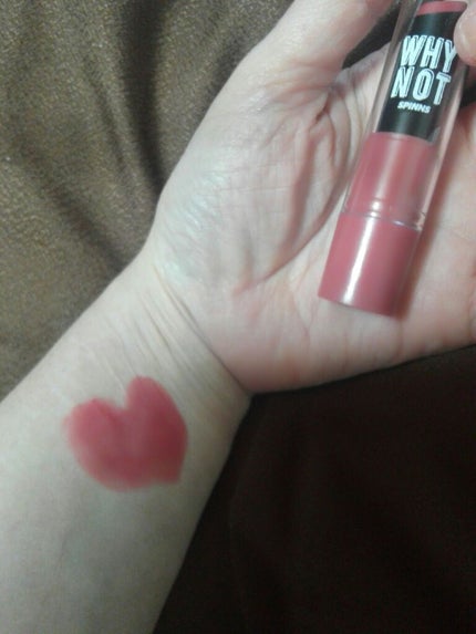 WHY NOT SPINNS マットリップスティック/DAISO/口紅を使ったクチコミ(2枚目)