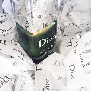 ディオール ヴェルニ＜バーズ オブ ア フェザー＞ 814 ナイト バード/Dior/マニキュアを使ったクチコミ（2枚目）