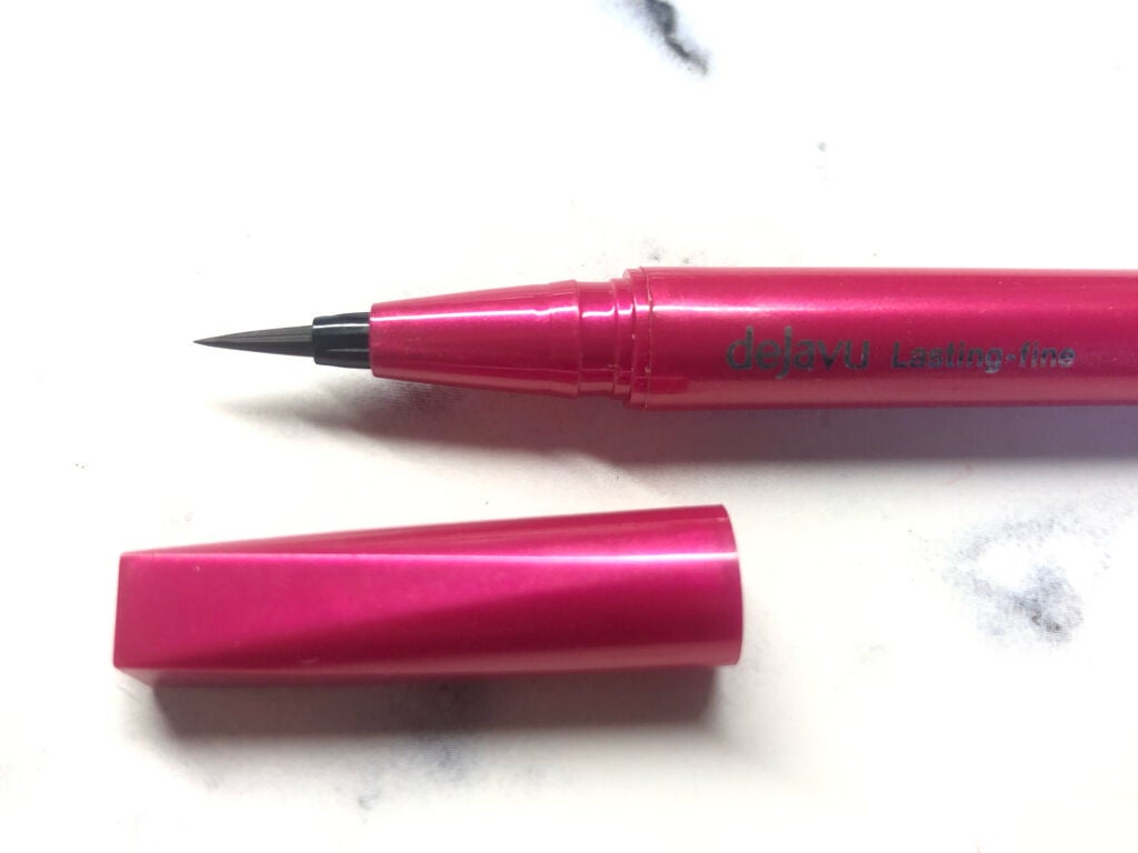 「密着アイライナー」ショート筆リキッド/デジャヴュ/リキッドアイライナーを使ったクチコミ(2枚目)