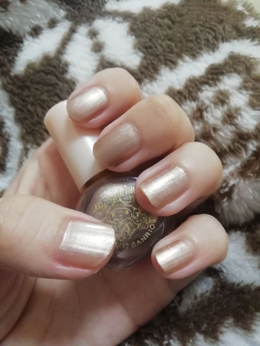 サンリオネイル/DAISO/マニキュアを使ったクチコミ(1枚目)