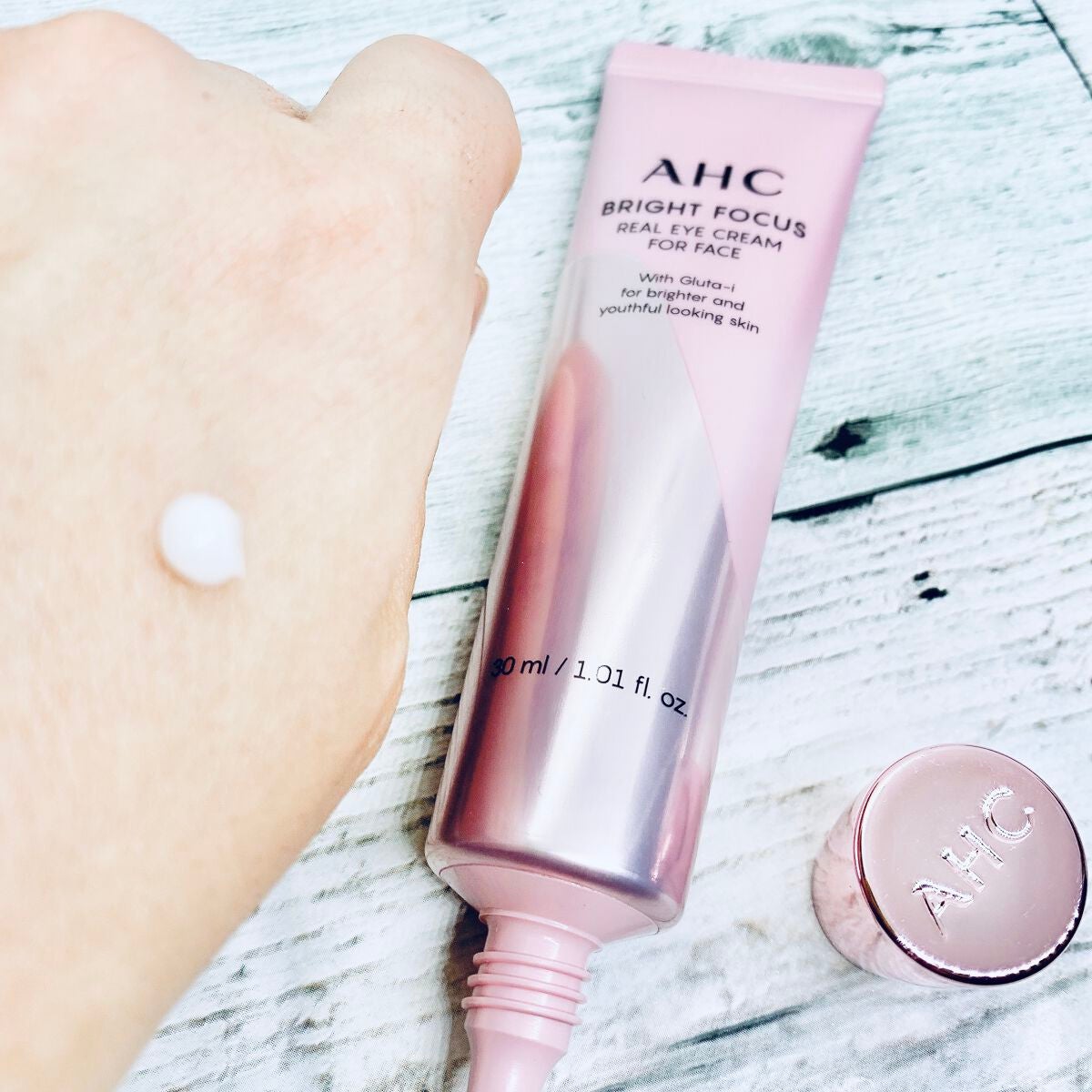 ブライト フォーカス リアル アイクリーム フォーフェイス/AHC/アイケア・アイクリームを使ったクチコミ(3枚目)