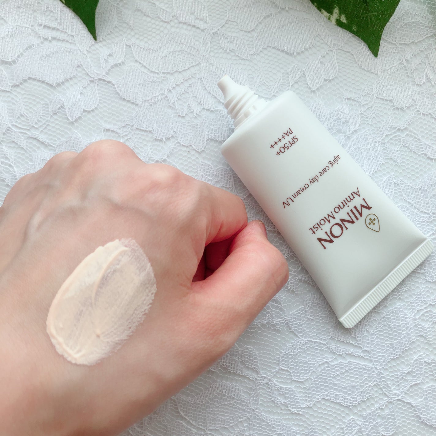 ミノン アミノモイスト エイジングケア デイクリームUV/ミノン/日焼け止めクリームを使ったクチコミ(3枚目)