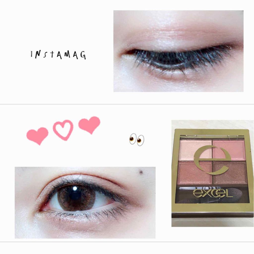 スキニーリッチシャドウ/excel/アイシャドウパレットを使ったクチコミ(1枚目)