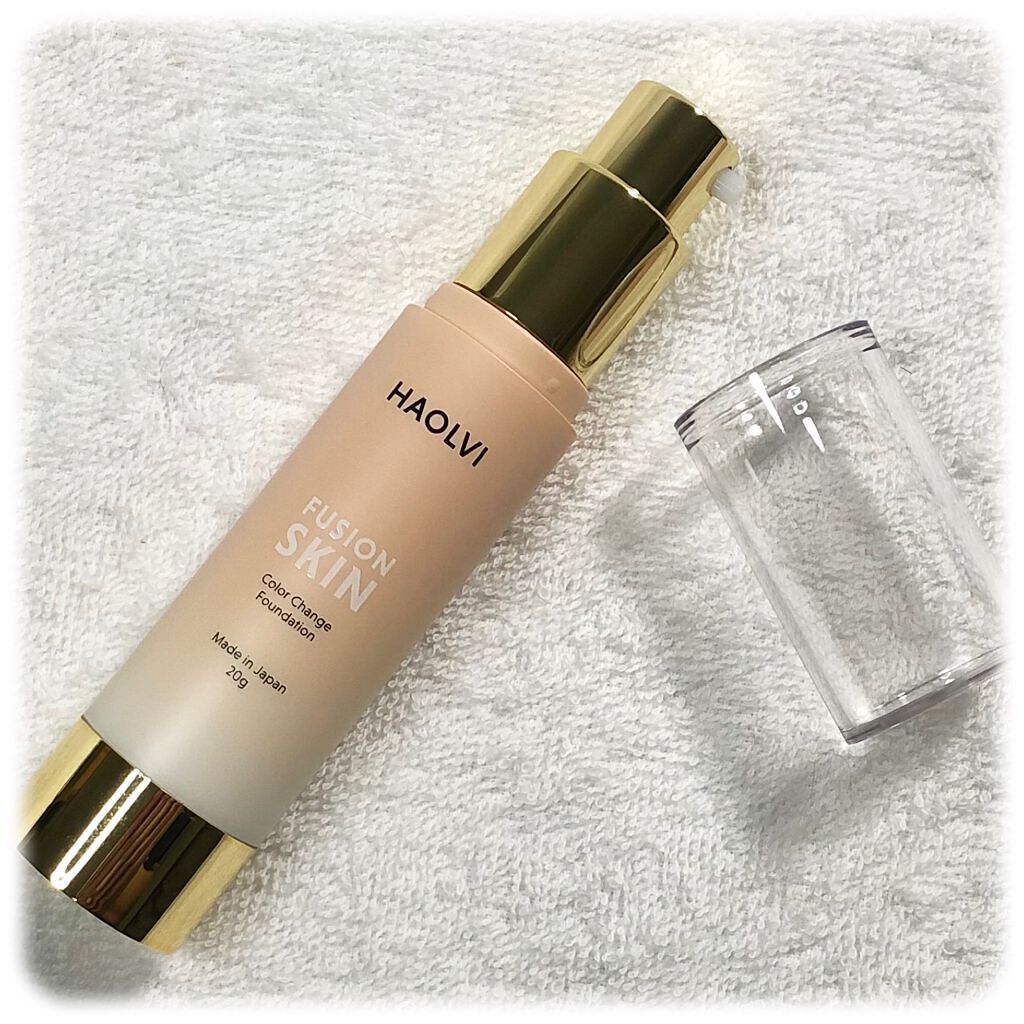カラーチェンジファンデーション/HAOLVI/リキッドファンデーションを使ったクチコミ(2枚目)
