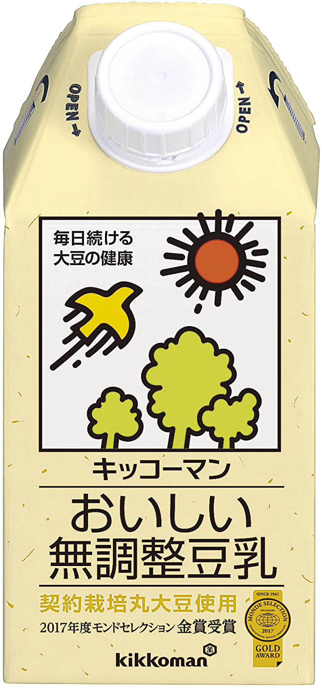 おいしい無調製豆乳 おいしい無調整豆乳500ml
