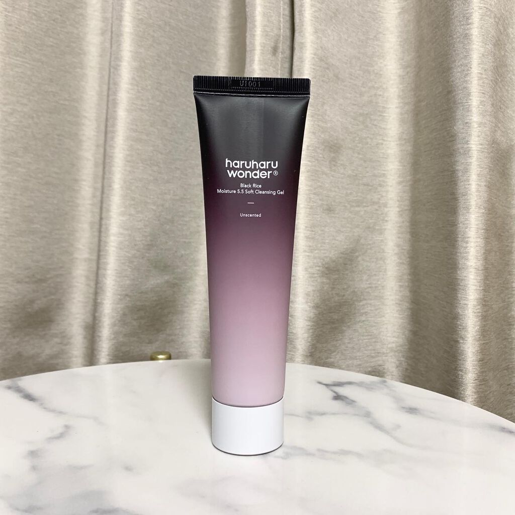 ブラックライスモイスチャー5.5ソフトクレンジングジェル/haruharu wonder/クレンジングジェルを使ったクチコミ(3枚目)