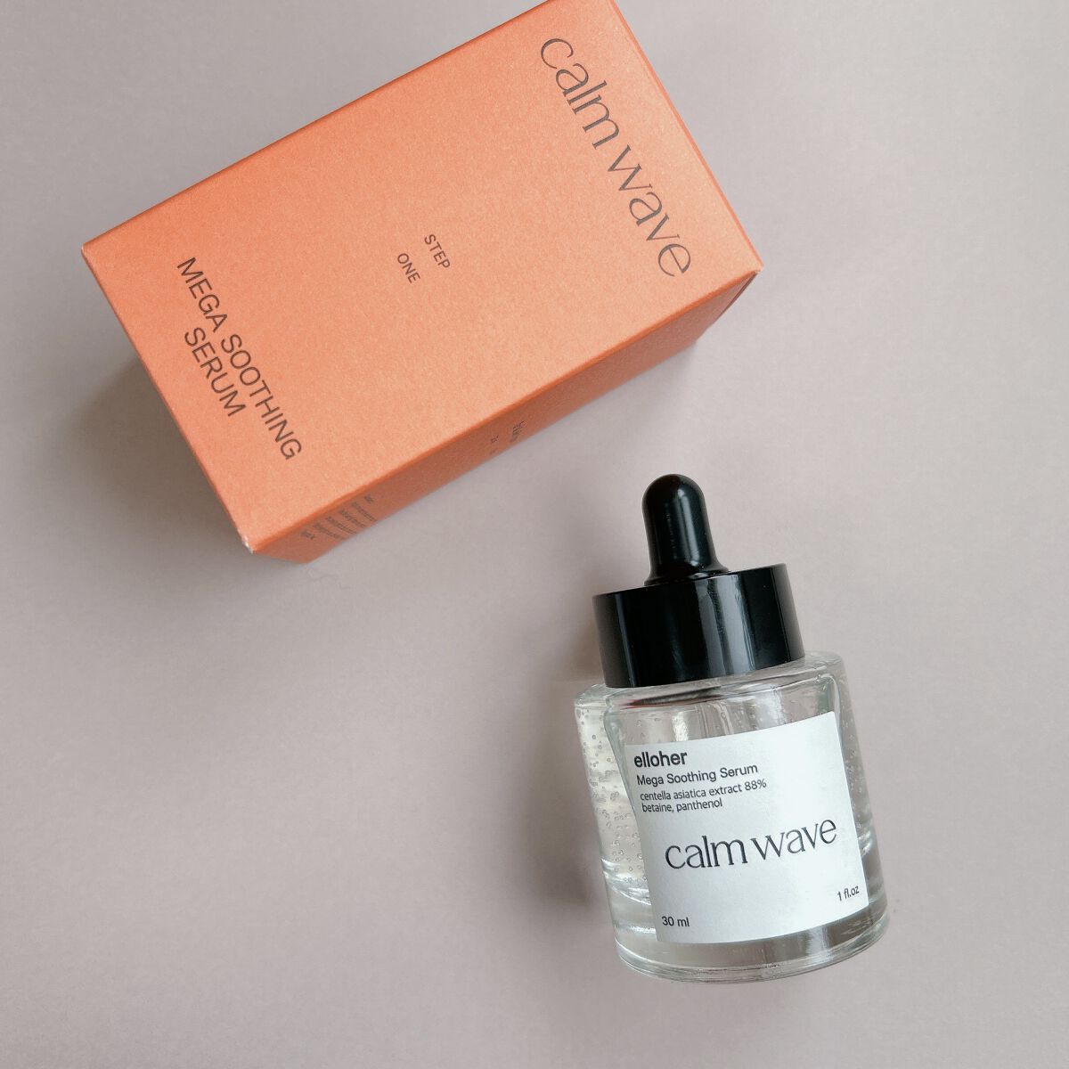 カームウェーブ - Mega Soothing Serum/elloher/美容液を使ったクチコミ（1枚目）