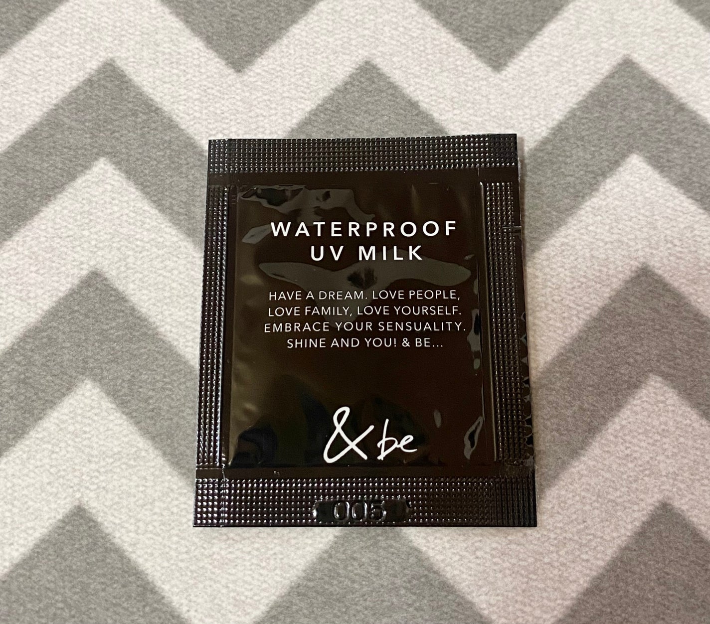 &be ウォータープルーフUVミルク/&be/日焼け止めミルクを使ったクチコミ(1枚目)