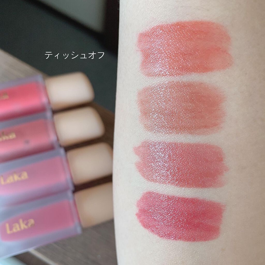 フルーティーグラムティント/Laka/リップティントを使ったクチコミ（2枚目）