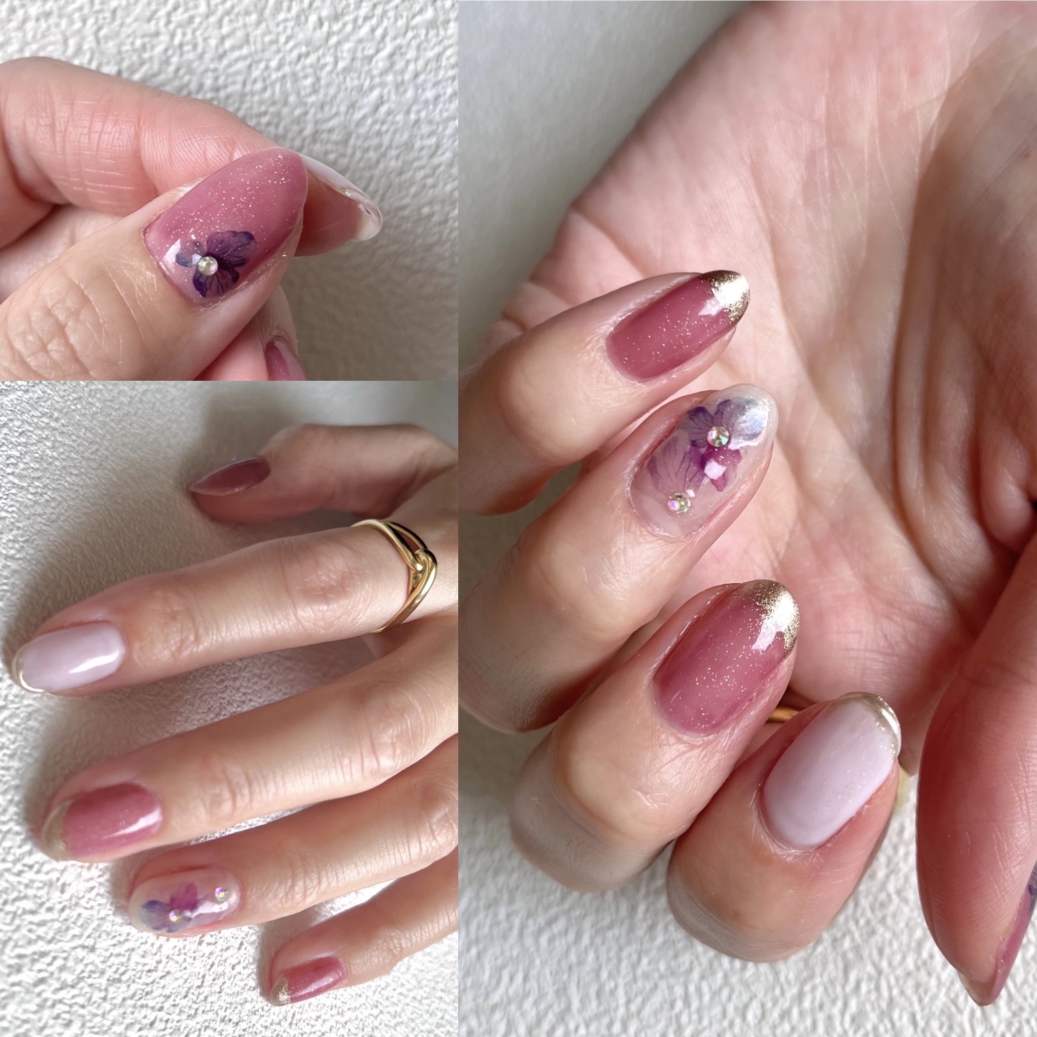 ジェルネイル（ライト対応）/セリア/ジェルネイルを使ったクチコミ（3枚目）