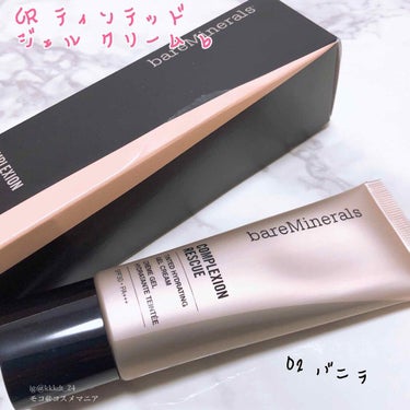 CR ティンテッド ジェル クリーム b/bareMinerals/クリーム・エマルジョンファンデーションを使ったクチコミ（1枚目）