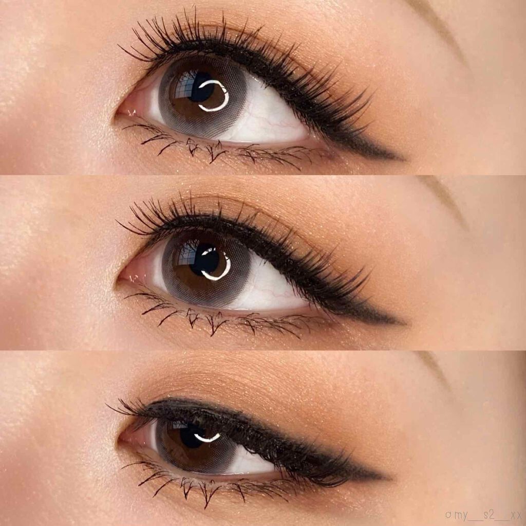 ユニサムグレー /THEPIEL/カラーコンタクトレンズを使ったクチコミ(2枚目)