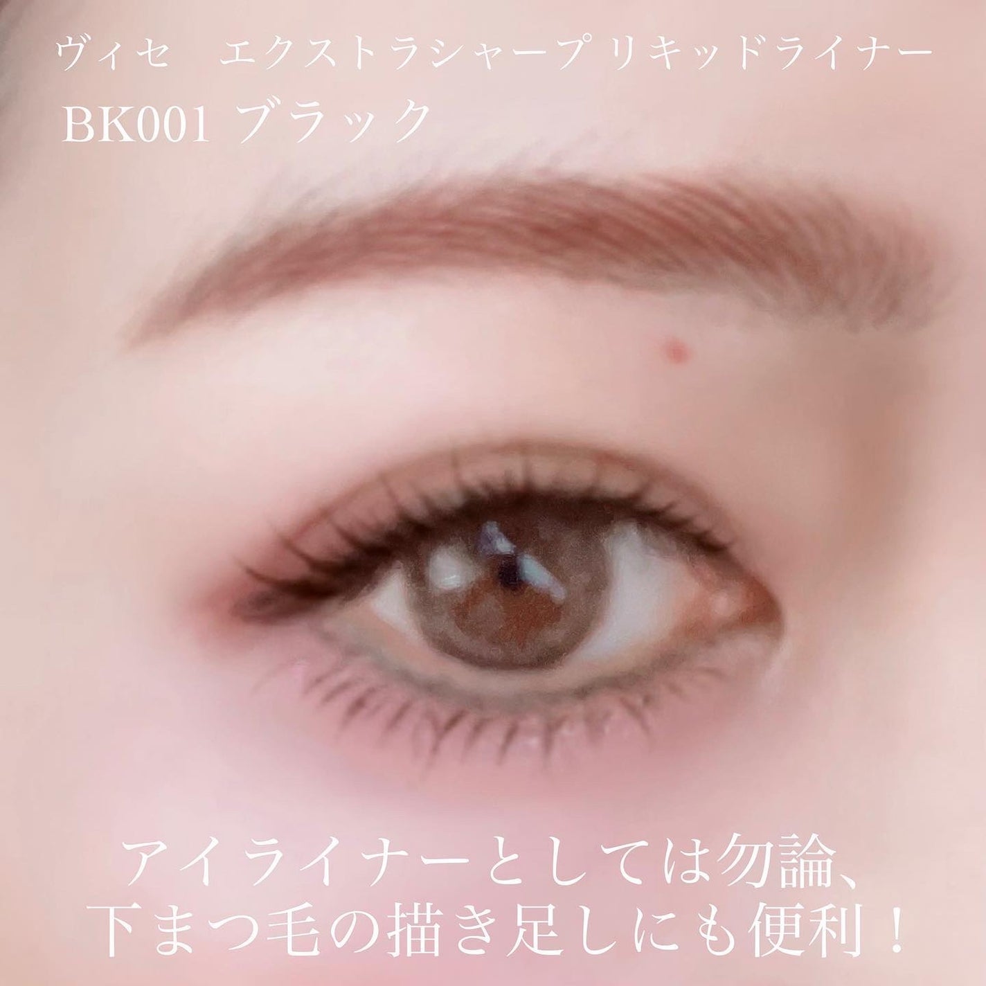 エクストラシャープ リキッドライナー/Visée/リキッドアイライナーを使ったクチコミ(4枚目)