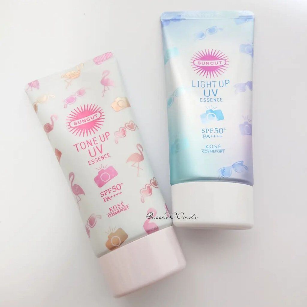 トーンアップUV エッセンス/サンカット®/日焼け止めローションを使ったクチコミ（2枚目）