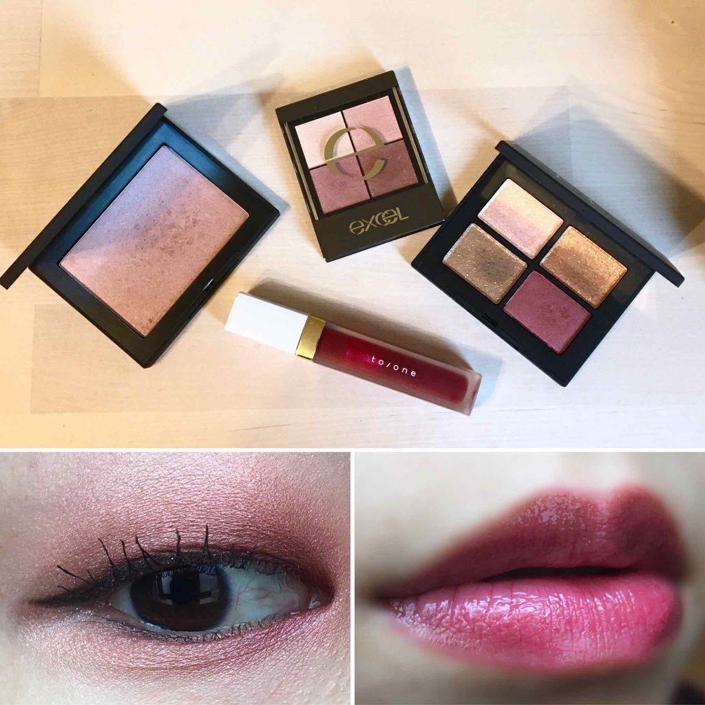 トーン ペタル エッセンス グロス/to/one/リップグロスを使ったクチコミ（2枚目）