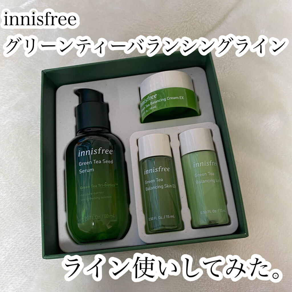 グリーンティー バランシングスキン/innisfree/化粧水を使ったクチコミ（1枚目）
