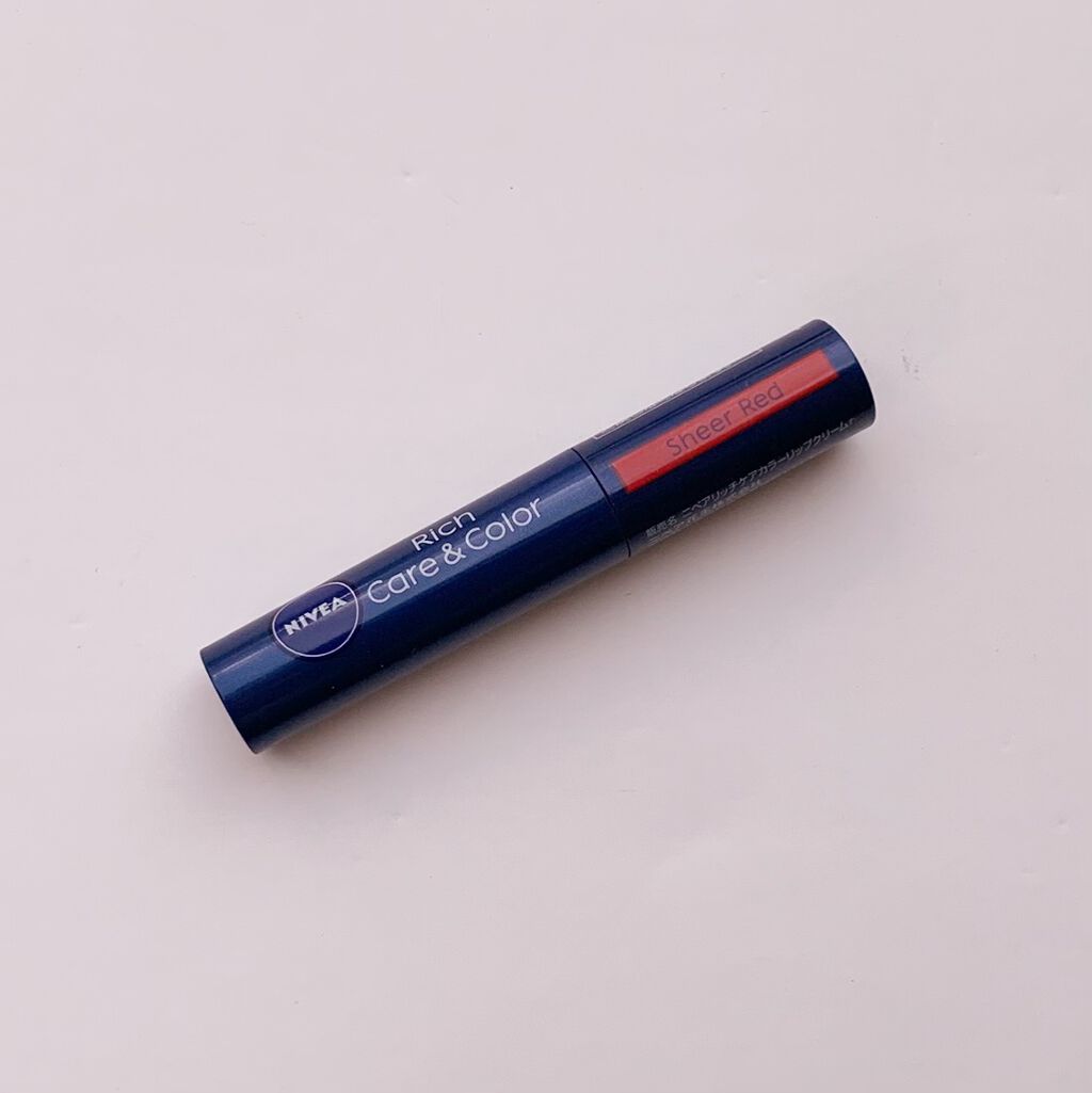 ニベア リッチケア&カラーリップ/ニベア/リップクリームを使ったクチコミ(1枚目)