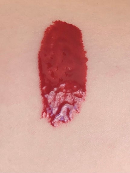ディアダーリン ウォータージェルティント (アイスティント)/ETUDE/口紅を使ったクチコミ(2枚目)