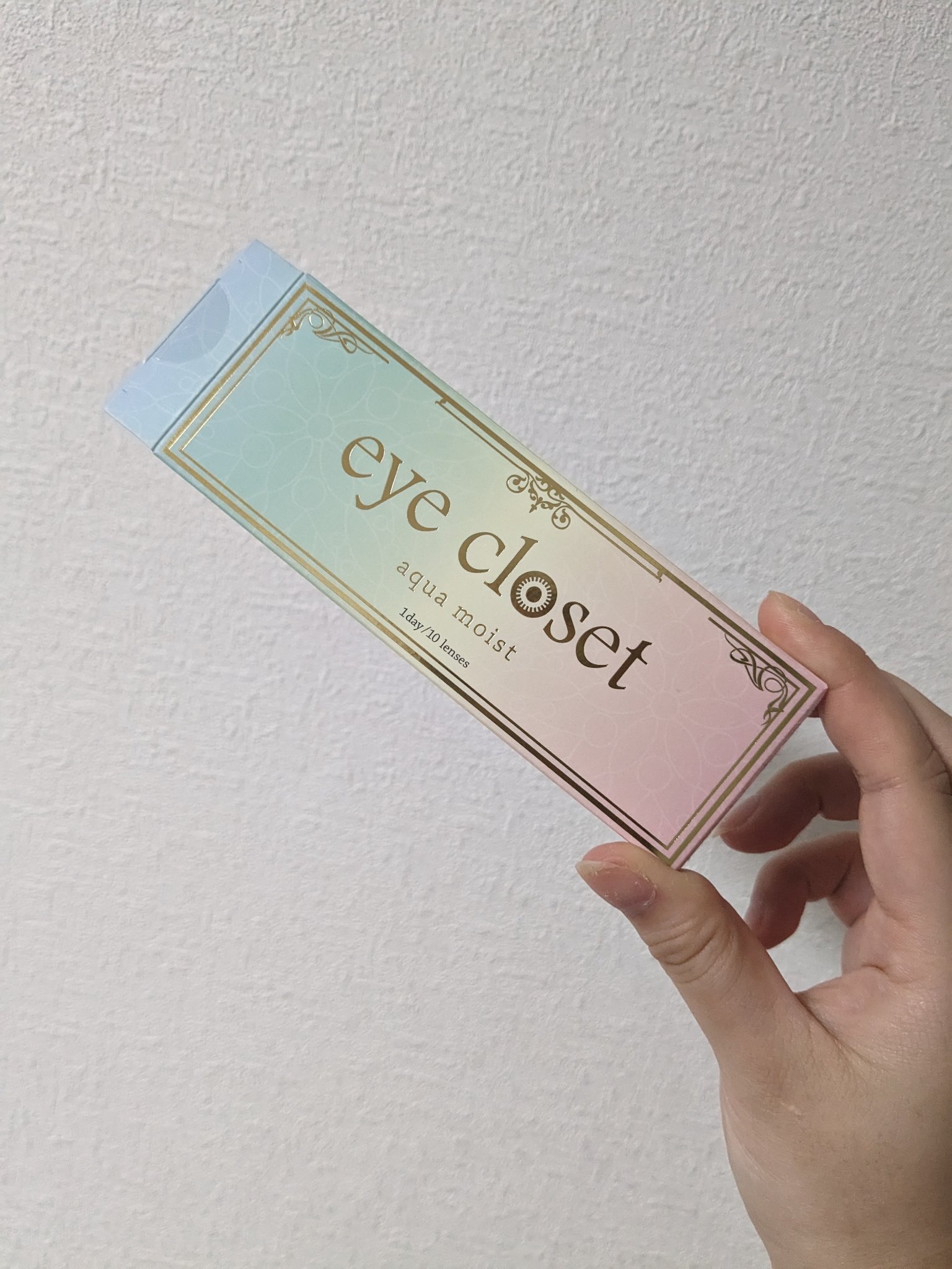 eye closet AQUA MOIST UV 1day/EYE CLOSET/ワンデー（１DAY）カラコンを使ったクチコミ（2枚目）