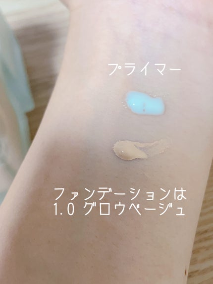 マッドピーチ スタイルフィットファンデーション 1.0 グローベージュ(GLOW BEIGE)/MAD PEACH/リキッドファンデーションを使ったクチコミ(2枚目)