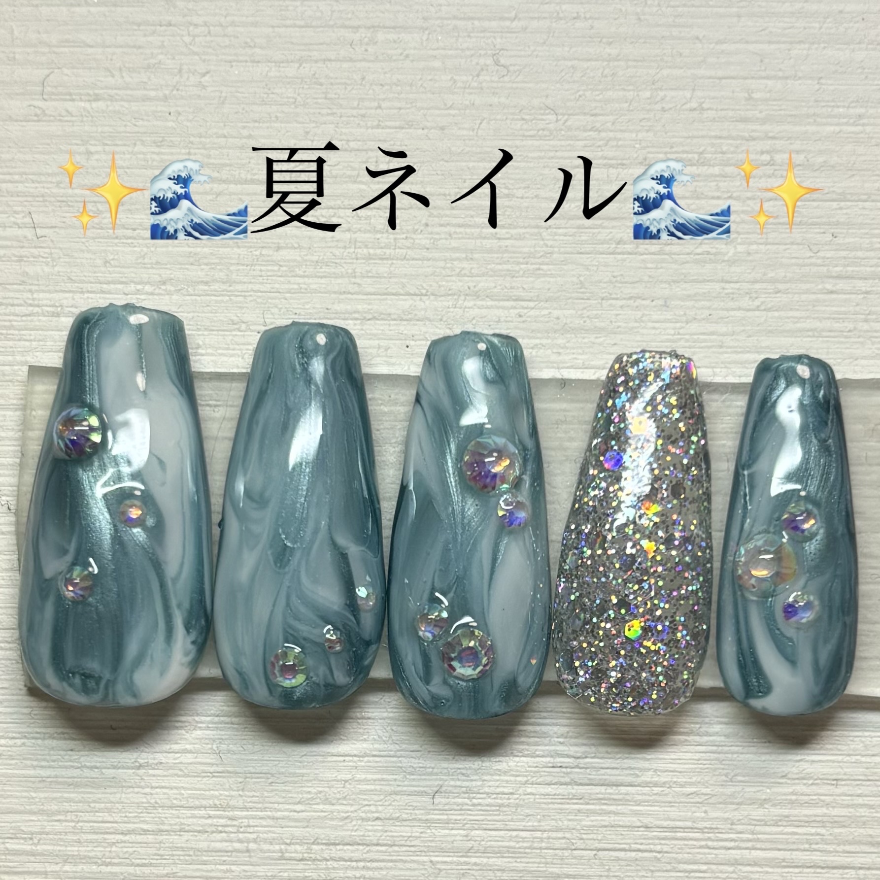 アイシングジェルネイル/セリア/ジェルネイルを使ったクチコミ（1枚目）