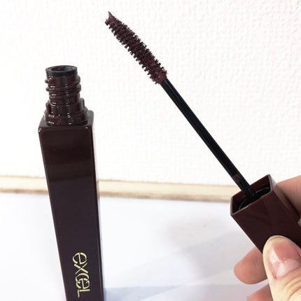 ロング&カラード ラッシュ LC02 クランベリー/excel/マスカラを使ったクチコミ(2枚目)