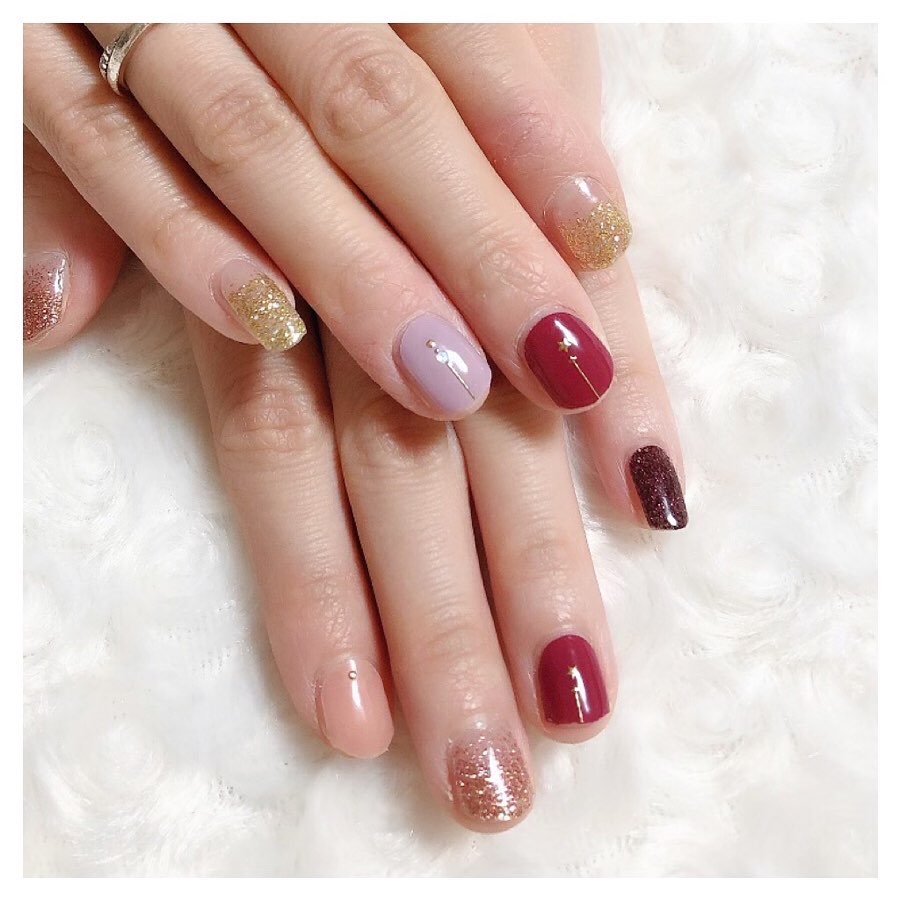 ネイルフィット ジェルネイルシール/GELATO FACTORY/ネイルシールを使ったクチコミ（1枚目）