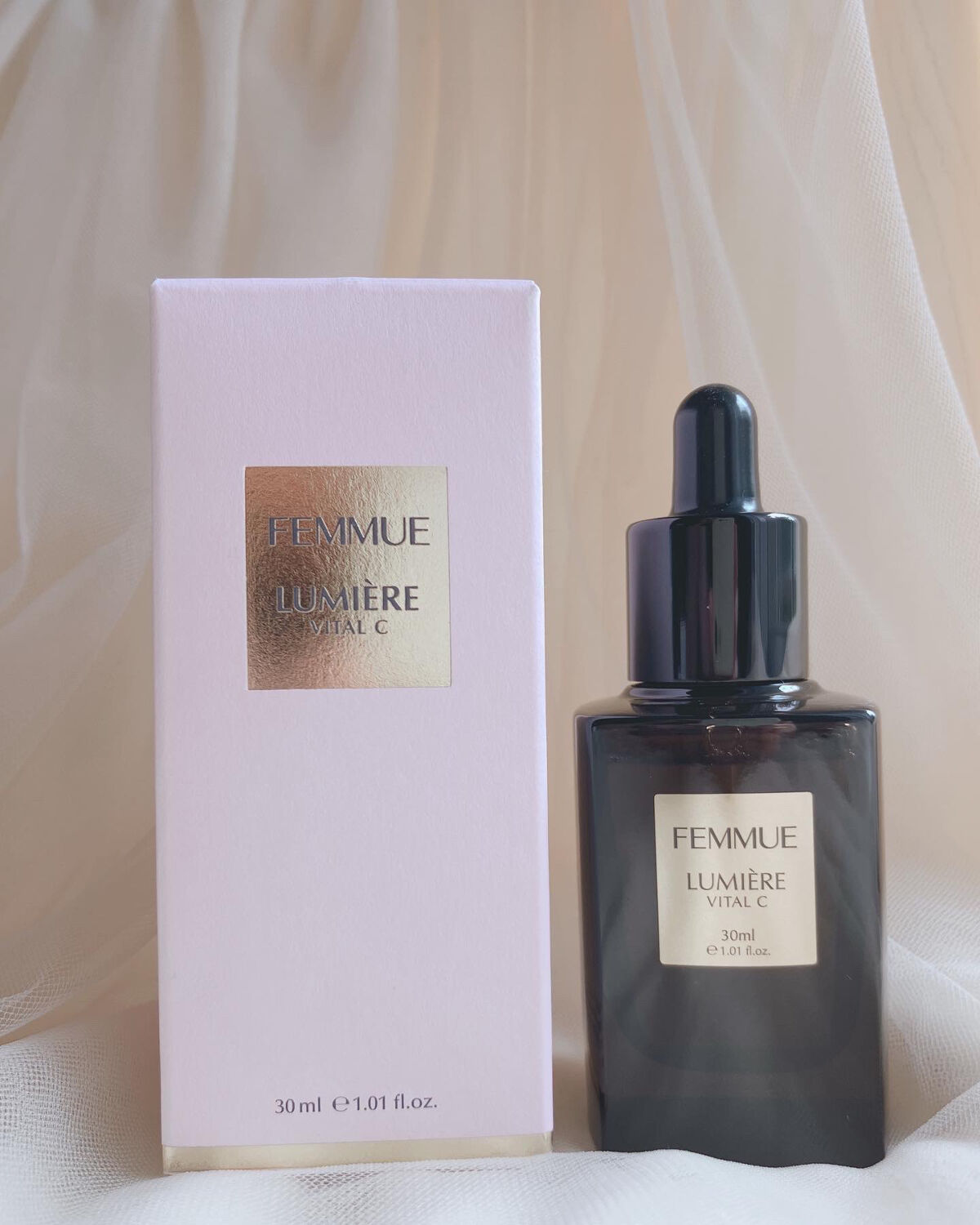 ルミエール ヴァイタルC/FEMMUE/ブースター・導入液を使ったクチコミ（2枚目）