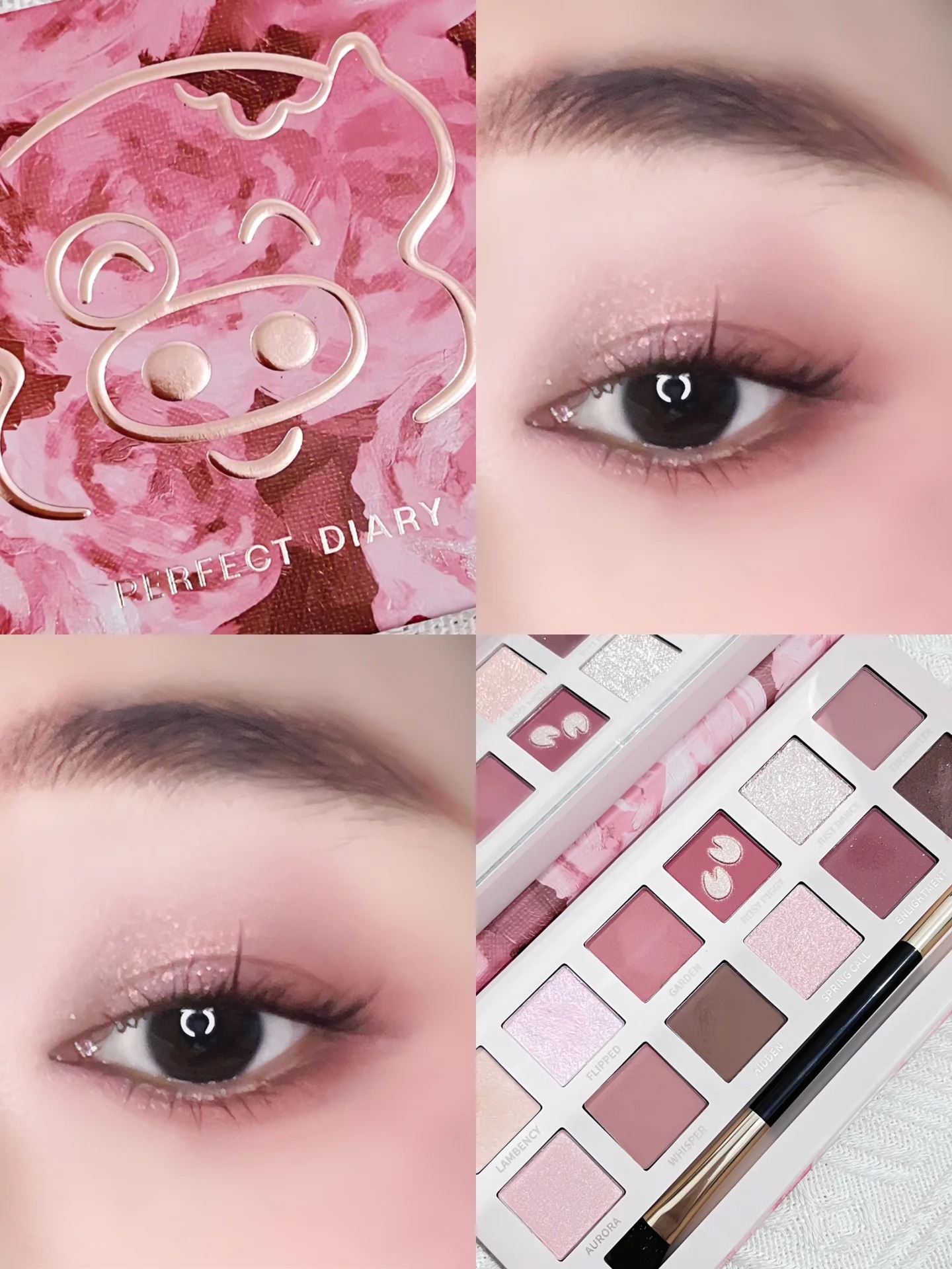 エクスプローラ12色 動物アイシャドウパレット/PERFECT DIARY/アイシャドウパレットを使ったクチコミ（1枚目）