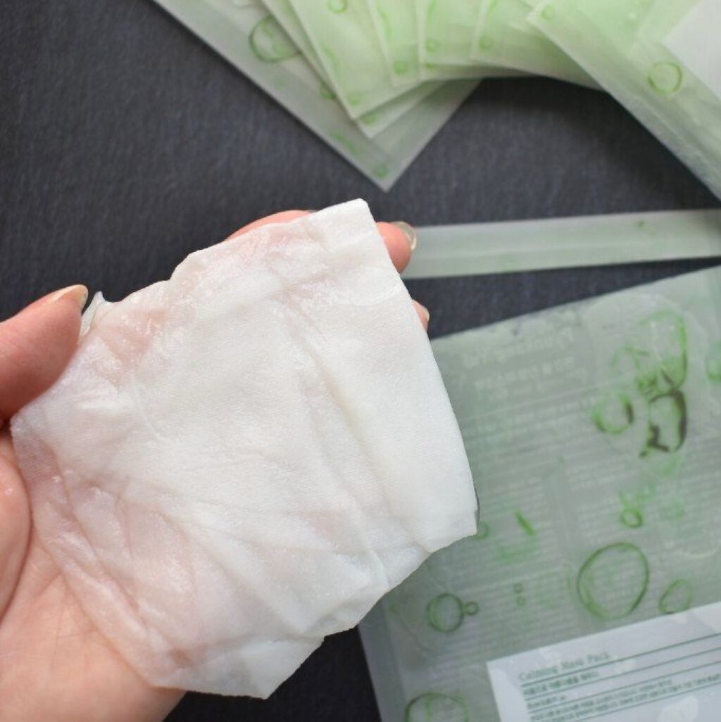 カーミングマスクパック/扁康率/シートマスク・パックを使ったクチコミ（3枚目）