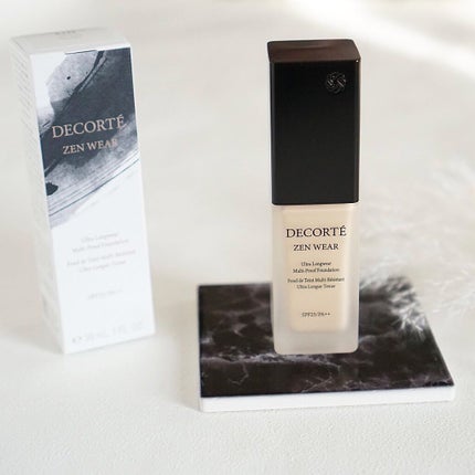 ゼン ウェア フルイド/DECORTÉ/リキッドファンデーションを使ったクチコミ(1枚目)