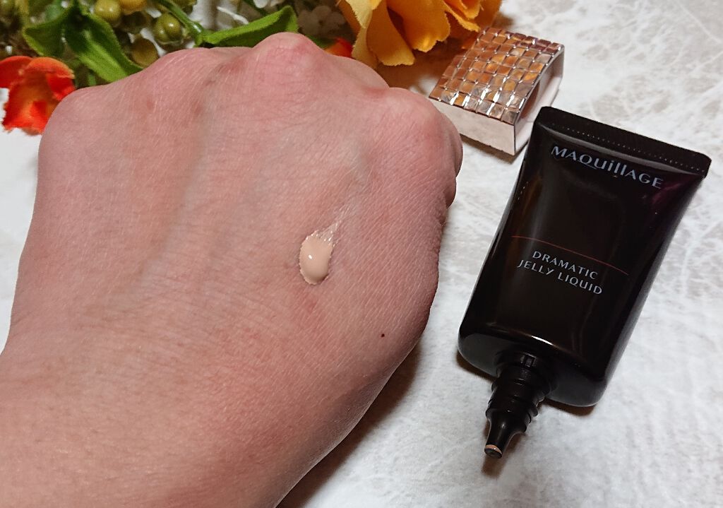 ドラマティックジェリーリキッド/マキアージュ/リキッドファンデーションを使ったクチコミ（3枚目）