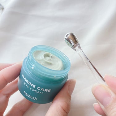 Marine Care Eye Cream /heimish/アイケア・アイクリームを使ったクチコミ（3枚目）