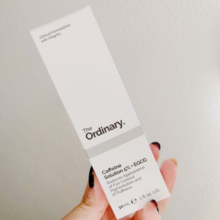 Caffeine Solution 5% + EGCG/The Ordinary/美容液を使ったクチコミ(4枚目)