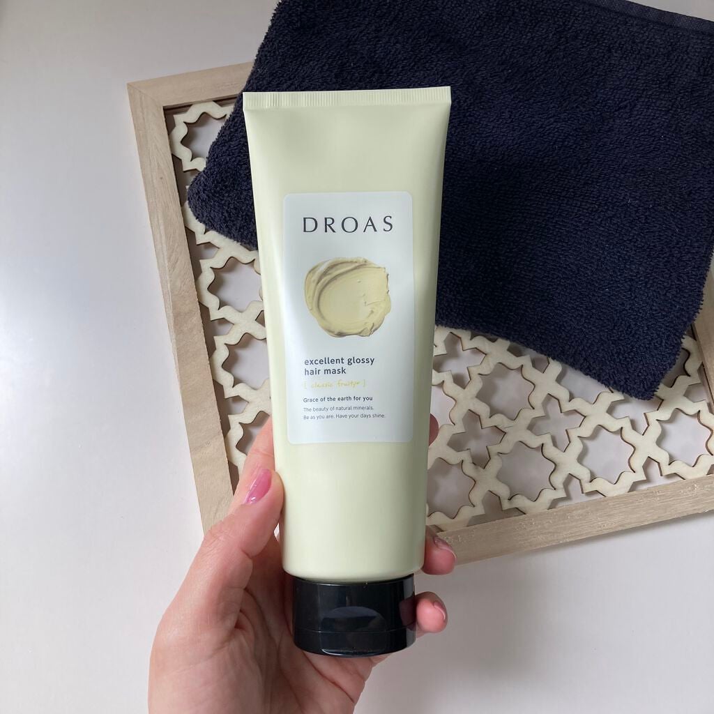 クレイヘアマスク エクセレントグロッシー/DROAS/ヘアマスク・ヘアパックを使ったクチコミ(4枚目)