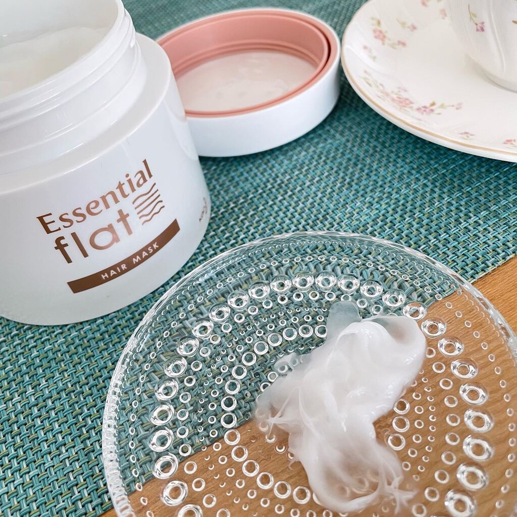 くせ・うねり集中ケアマスク/エッセンシャル flat/ヘアマスク・ヘアパックを使ったクチコミ(6枚目)