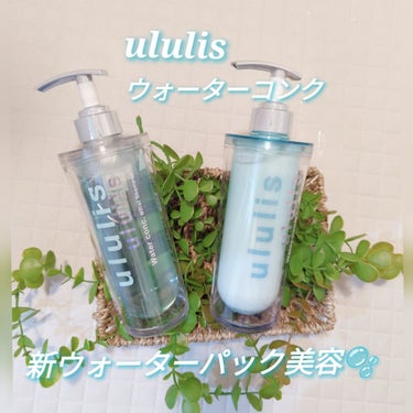 ウォーターコンク モイストシャンプー/ヘアトリートメント/ululis/シャンプー・コンディショナーを使ったクチコミ（1枚目）