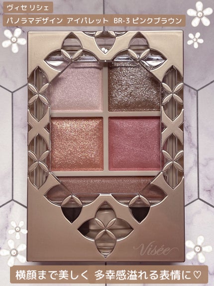 パノラマデザイン アイパレット/Visée/アイシャドウパレットを使ったクチコミ(2枚目)