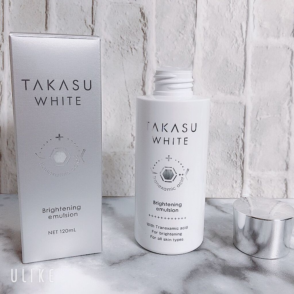 タカスホワイト ミルク/TAKASU WHITE/美容液を使ったクチコミ(5枚目)