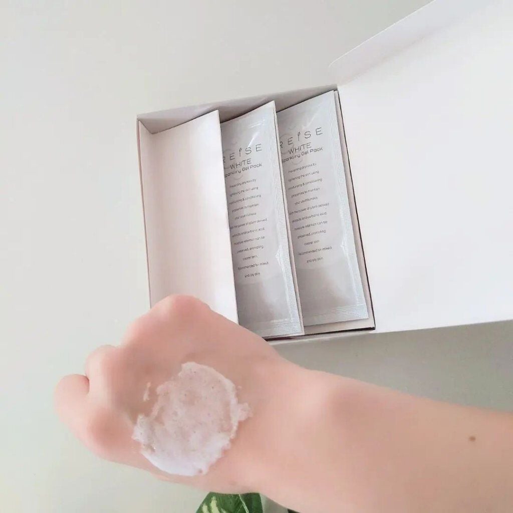 ライゼホワイトスパークリングジェルパック/REISE/洗い流すパック・マスクを使ったクチコミ(4枚目)