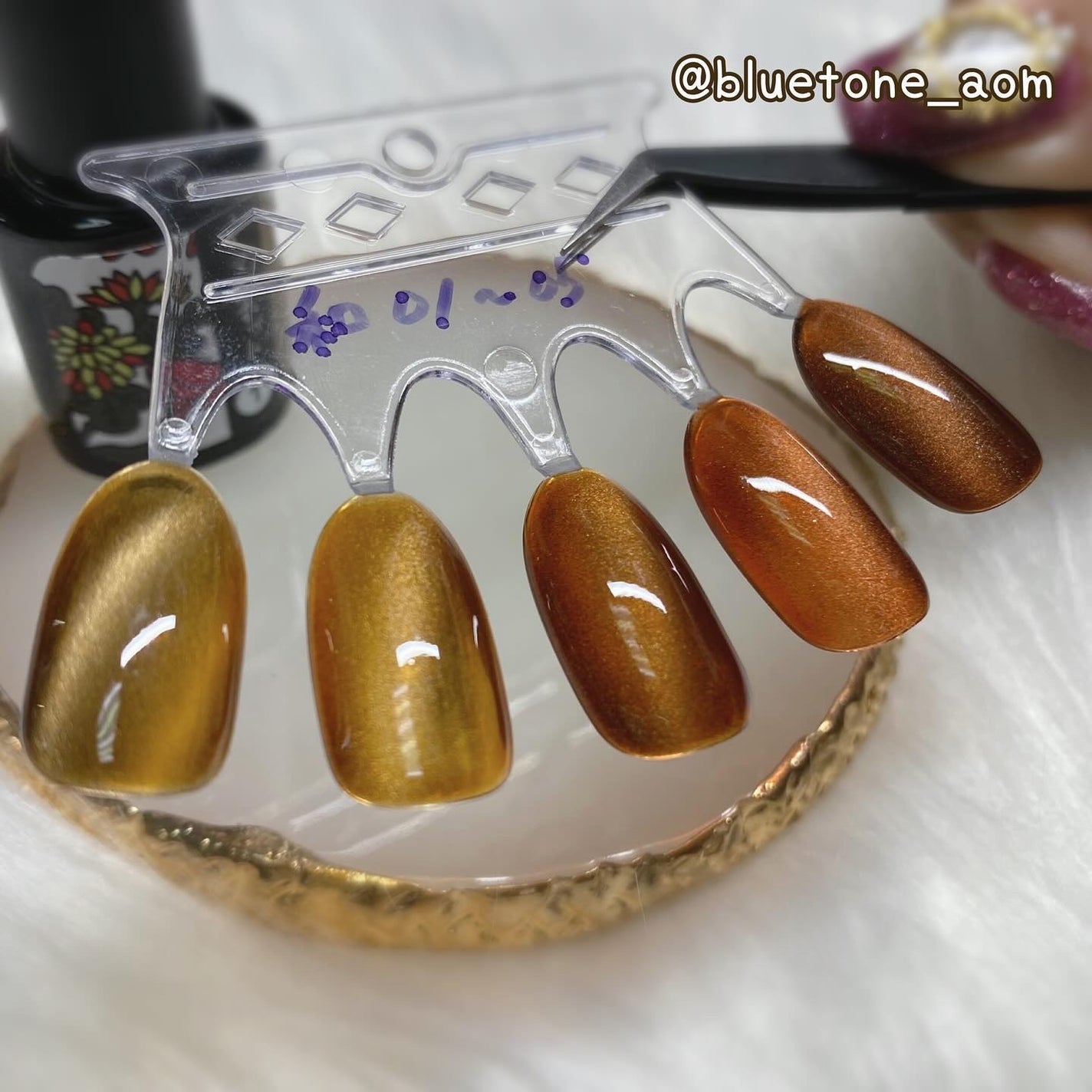 和のマグネット/ネイル工房/ジェルネイルを使ったクチコミ(3枚目)