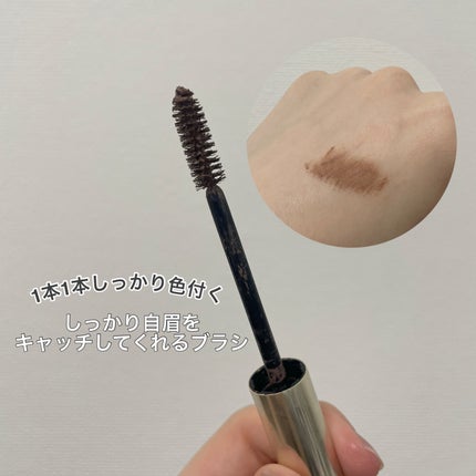 カラーチェンジアイブロウ 07 サクラブラウン/キャンメイク/眉マスカラを使ったクチコミ(2枚目)